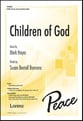 Children of God SATB choral sheet music cover